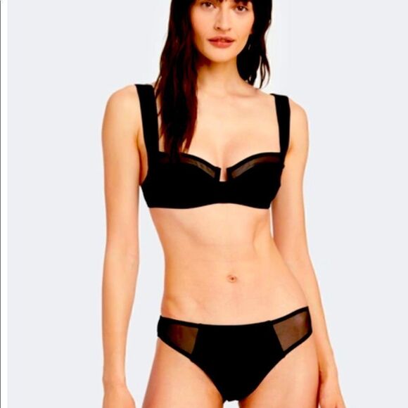 BALMAIN Paris Balconette Bra Set Sz FR38 USA S NWT - Picture 1 of 8